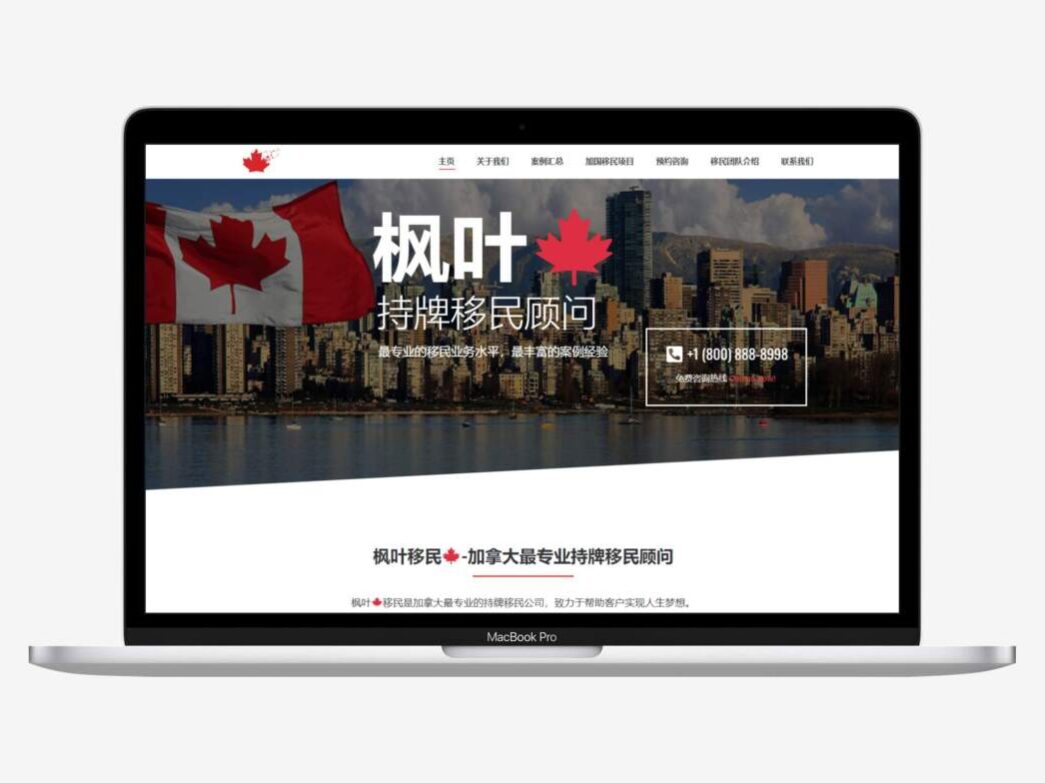 Immigration-Agency-WordPress-Web-Design