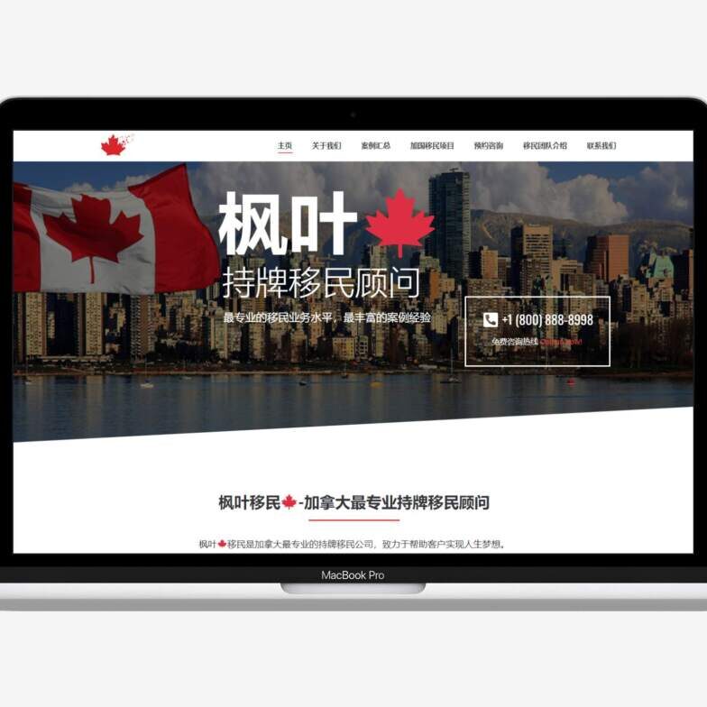 Immigration-Agency-WordPress-Web-Design