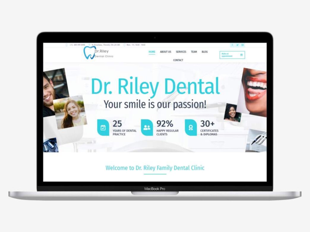 Local-Dental-Clinic-WordPress-Web-Design