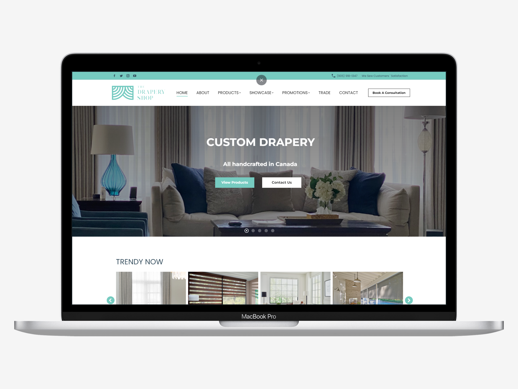 drapery-shop-website-design
