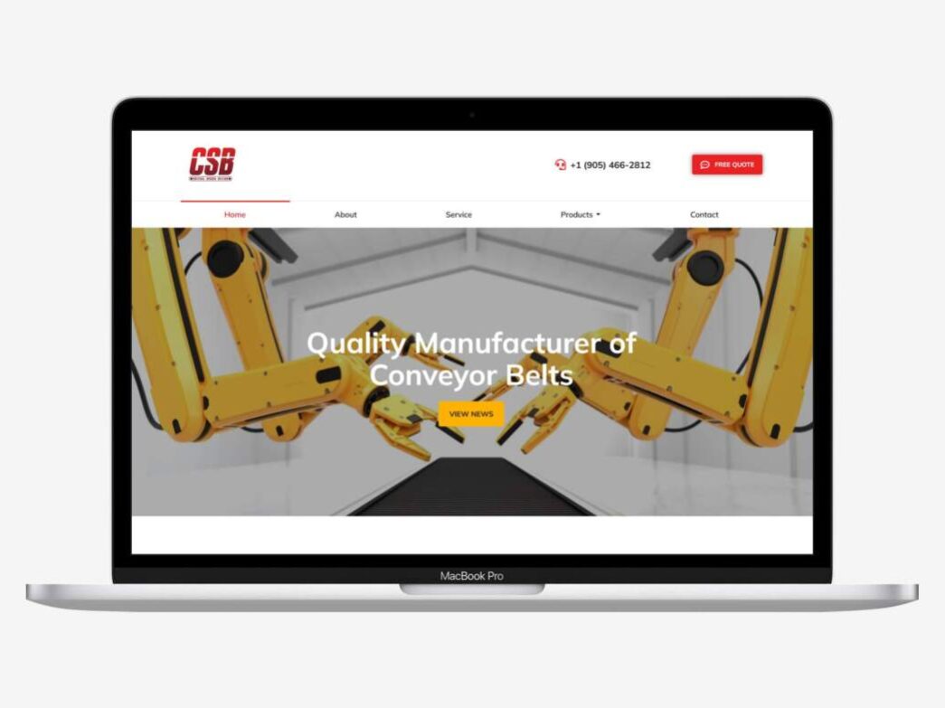 Belting-Solution-WordPress-Web-Design