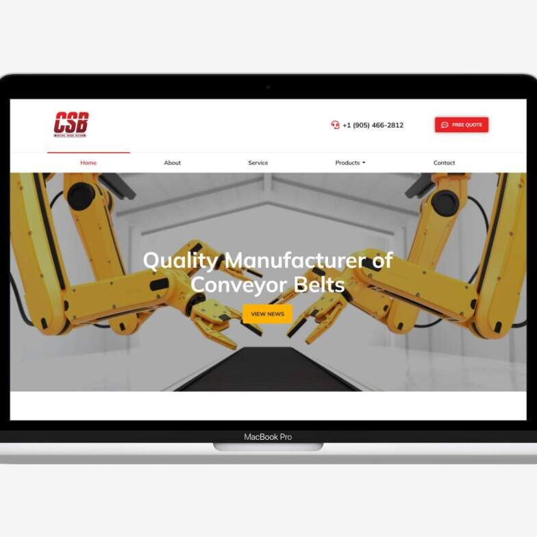 Belting-Solution-WordPress-Web-Design