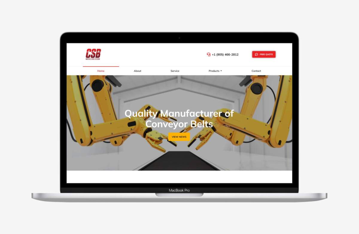 Belting-Solution-WordPress-Web-Design